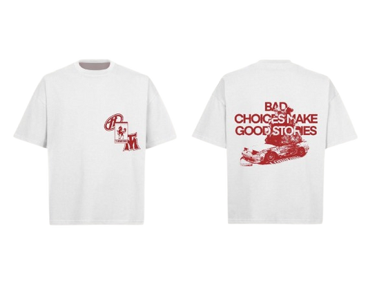 Tee Bad Choices White