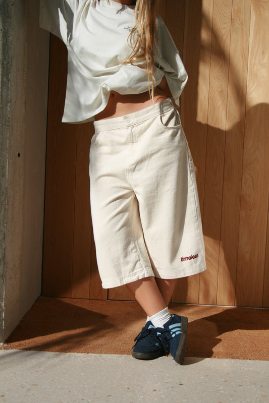 A- JORTS TIMELESS cream